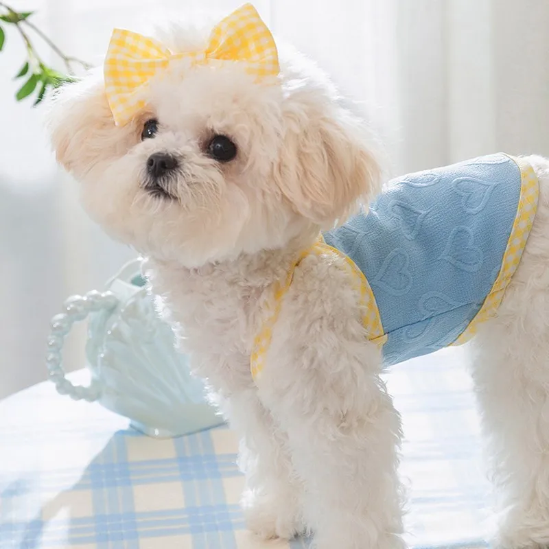 Dog Clothes Summer Suspender Vest for Small Dogs Puppy Chihuahua Pet Cooling