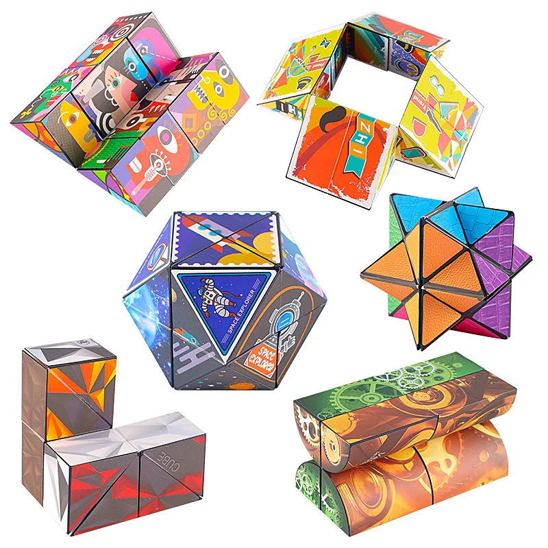 Yy3d Three-Dimensional Variety Infinite Cube Geometric Magnetic Children's Thinking Trainer