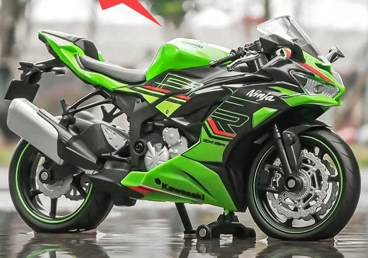 1/12 Kawasaki Ninja ZX-6R Motorcycle Toy 1:12 RMZ City