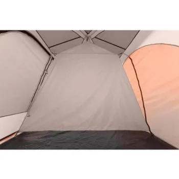 Ozark Trail 11 Person 3 Room 14' x 14' Instant Cabin Tent (Orange) 6