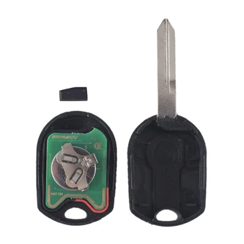 telecomando completo per Ford 5 telecomando completo per Ford - KEYYOU telecomando completo per telecomando 4 pulsanti ID63 Chip 80 Bit per Ford Edge Escape