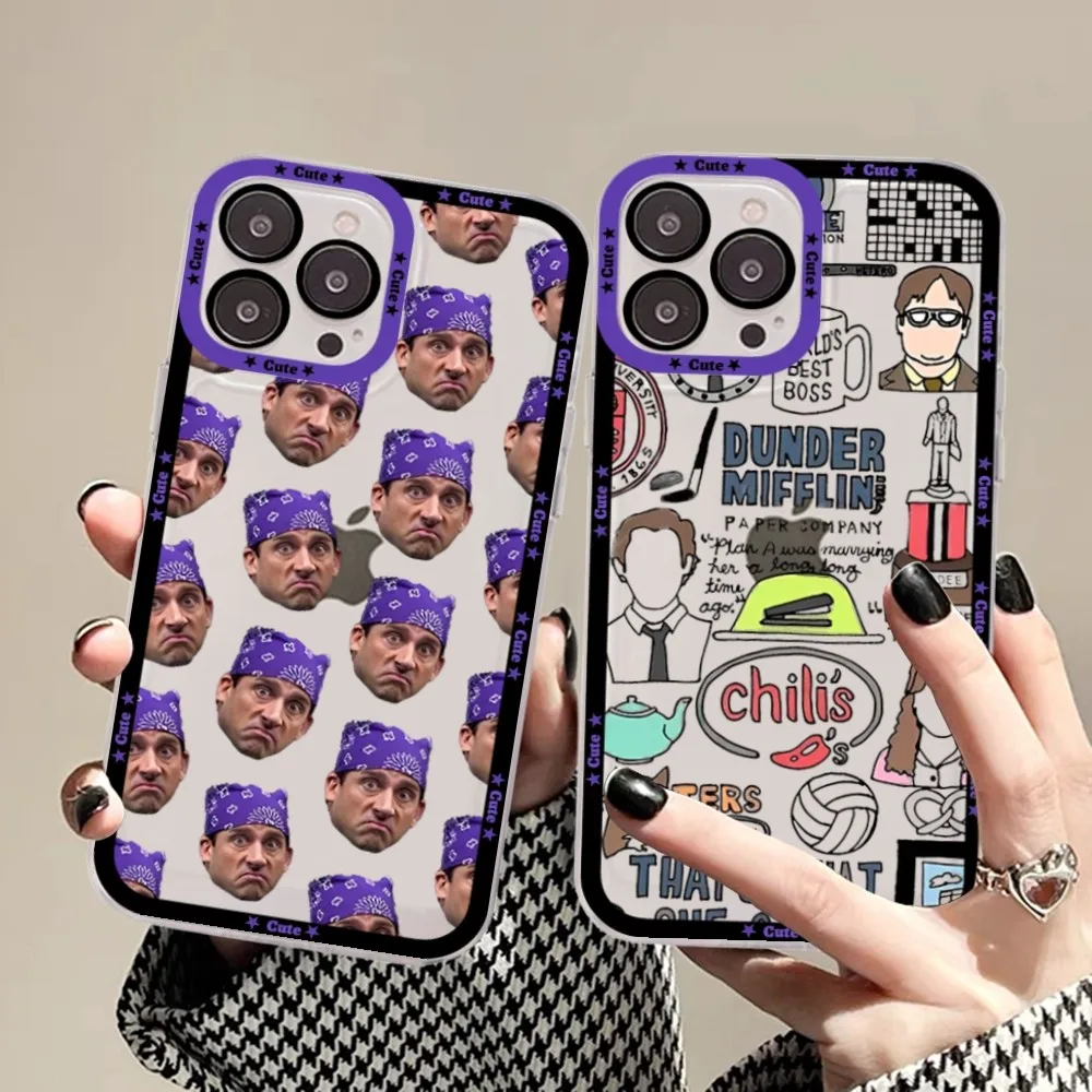 Custodia Per Telefono Michael Scott The Office Per Samsung S 20 S 21 S 22 S 23 Lite Plus Cover Ultra Mobile