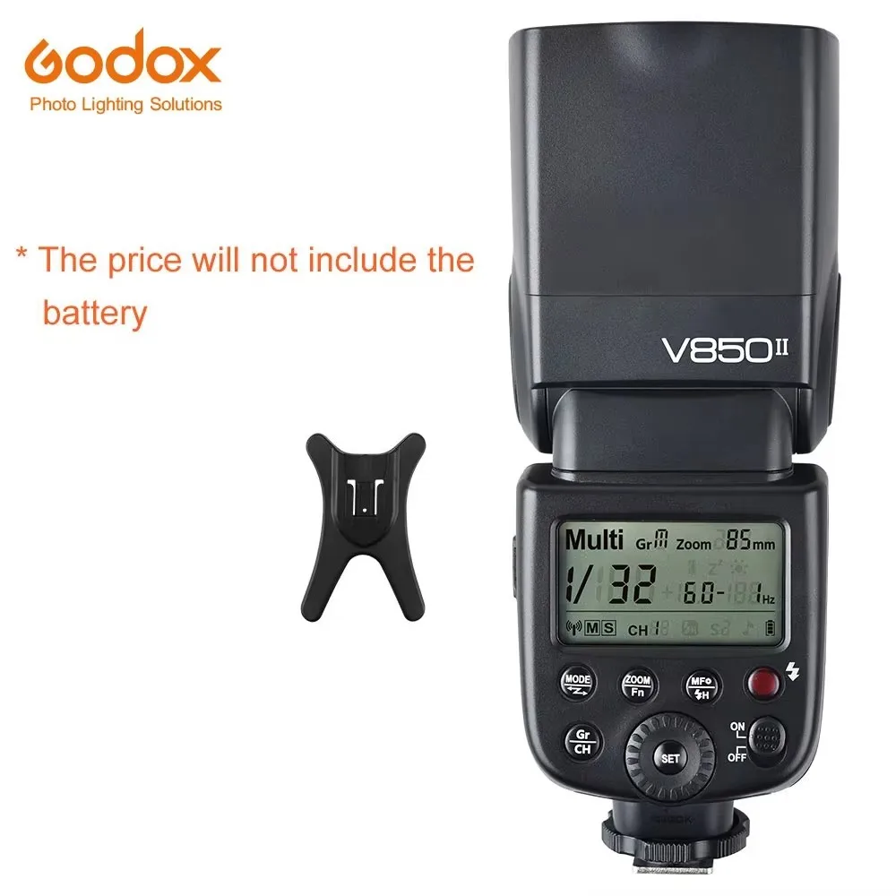 Godox V850II HSS GN60 2.4G Wirless X System Speedlite Flash Light