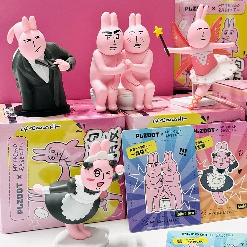 Pink Rabbit My Friend Series Blind Box Cute Fashion Play Doll