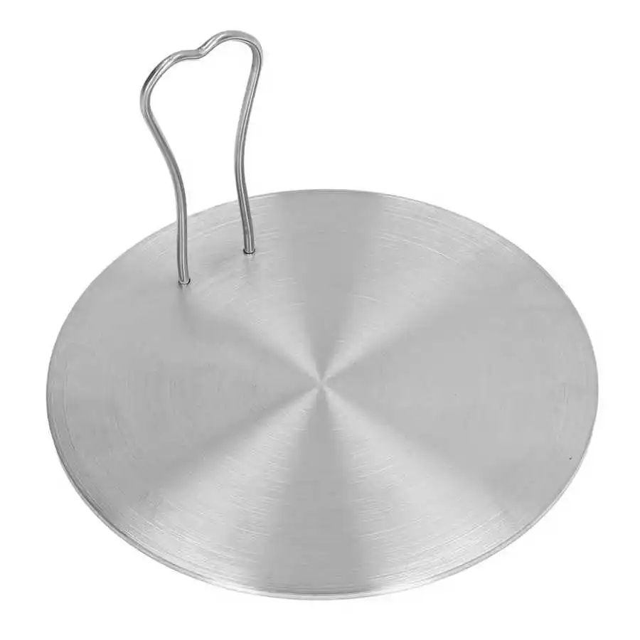 Description Picture 6 of itemStainless Steel Induction Hob Converter Cooking Plate Heat Diffuser Converter Gas Electric Induction Cooker Heat Diffuser 24#