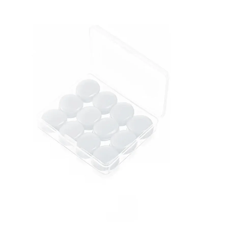 12PCS 실리콘 귀 플러그 소음 감소 수면 방지 취소 방음 귀마개 보호 잠자는 재사용 가능한 귀 플러그