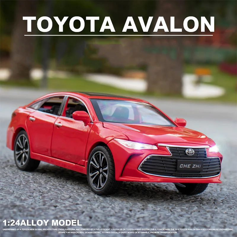 124 Toyota Avalon Luxury Car Alloy Car Diecasts Toy Vehicles Car Model