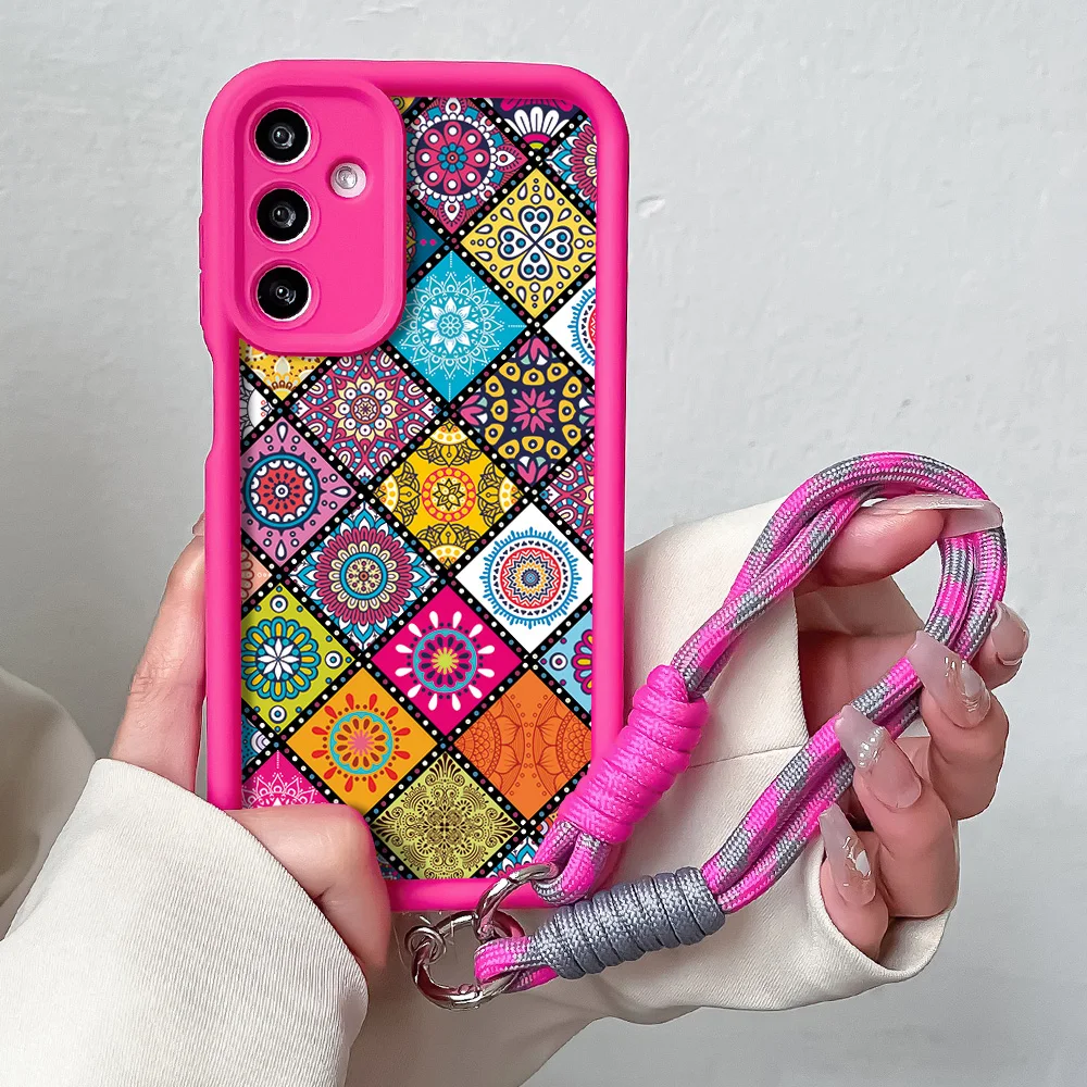 Vintage-Style Lanyard Phone Case