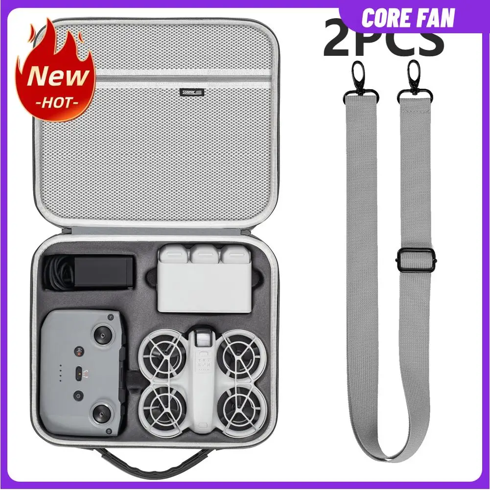 2/1pc Carrying Box for DJI Neo Drone Waterproof Travel Case Anti-Slip for Neo Controller Flight Battery Charging Hub Accessories