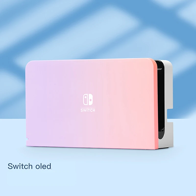 Juste de protection pour Nintendo Switch, Station de charge Oled S6,  Remplacement de la plaque frontale, Coque avant, Accessoires de boîtier,  Nouveau, 2023