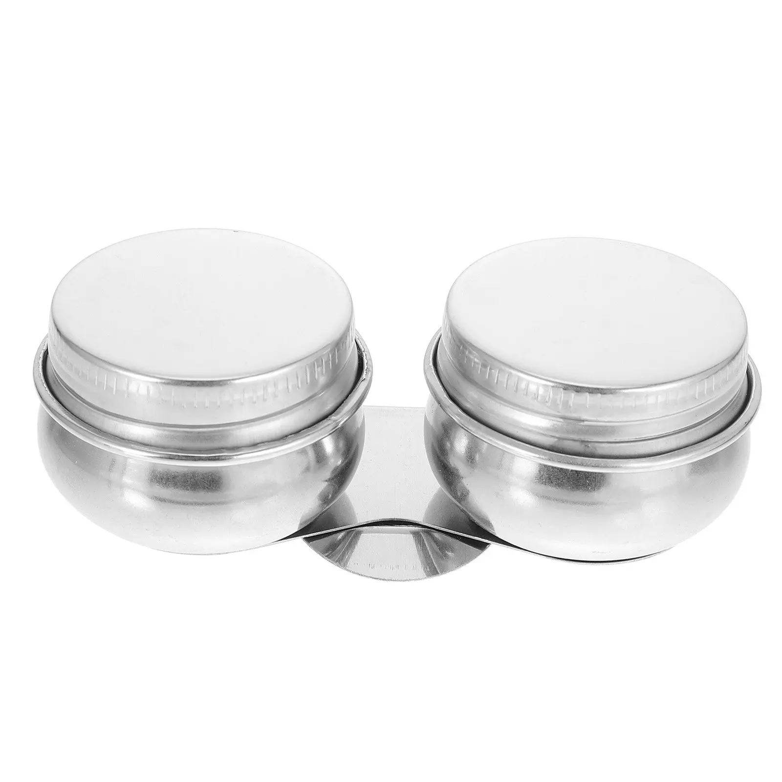 이중 스테인리스 페인팅 브러쉬 세척 용기, 클립형 휴대용 세척 펜 용기(뚜껑 포함), 학교, 가정, 야외용