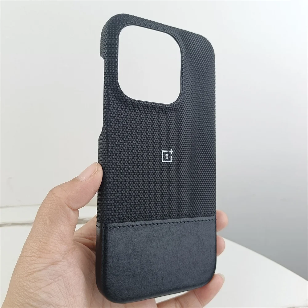 Luxury Matte Cotton Linen Leather Phone Case - Simple Shockproof Protective Cover
