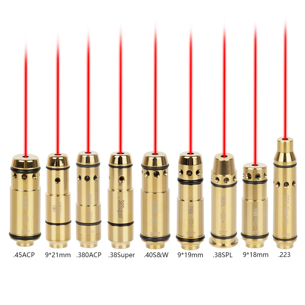 9mm GLOCK 43 Training Laser Bullet Dry Firing Bore Sight
