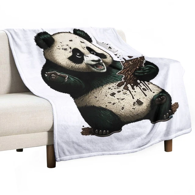 New Copy of Cute Panda Throw Blanket Tourist Blanket Cute Blanket