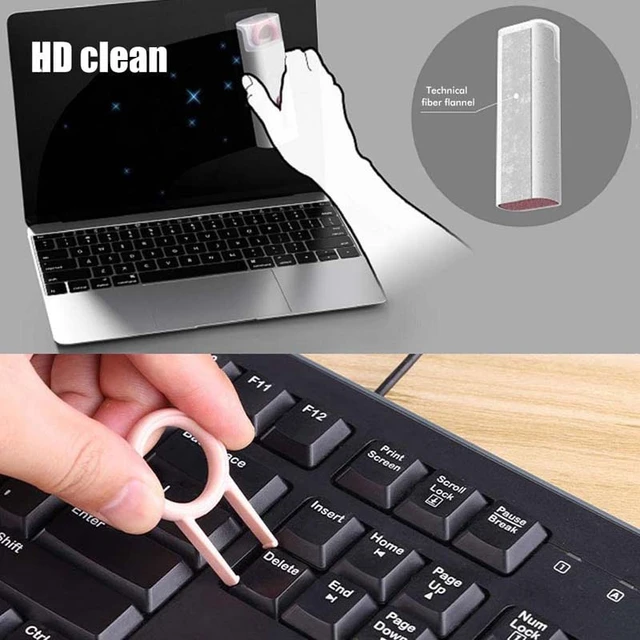 10pcs/set Portable Anti-static Dusting Brush Cleaning Kit For Computer  Keyboard Small Space Cleaner - AliExpress