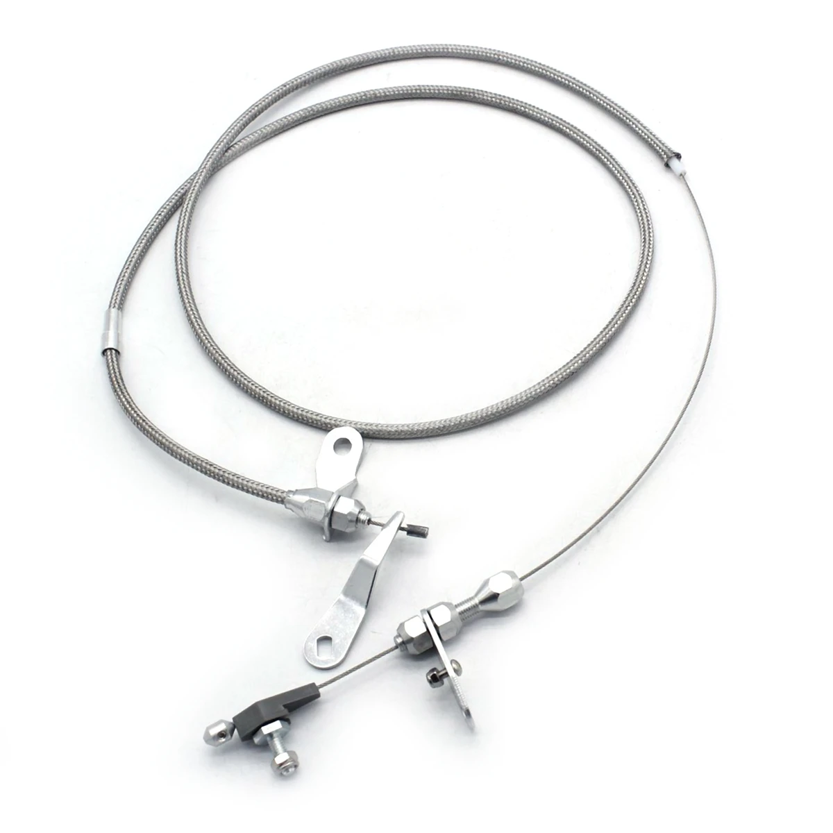 Car Gas Accelerator Cable Kick Down Cable Transmission Kickdown Trans C-4 Detent for Ford C4 Mustang F150 Ranchero