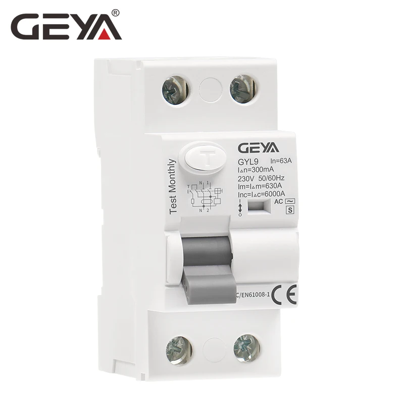 10s 40s rcd rccb elcb tipo de atraso interruptor eletromagnetico 02