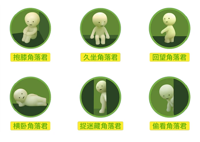 SMISKI Key Chain Series Noctilucent Green Doll Action Figures Decoration  Japanese Pendant Accessories Model Toy Surprise Gift - AliExpress