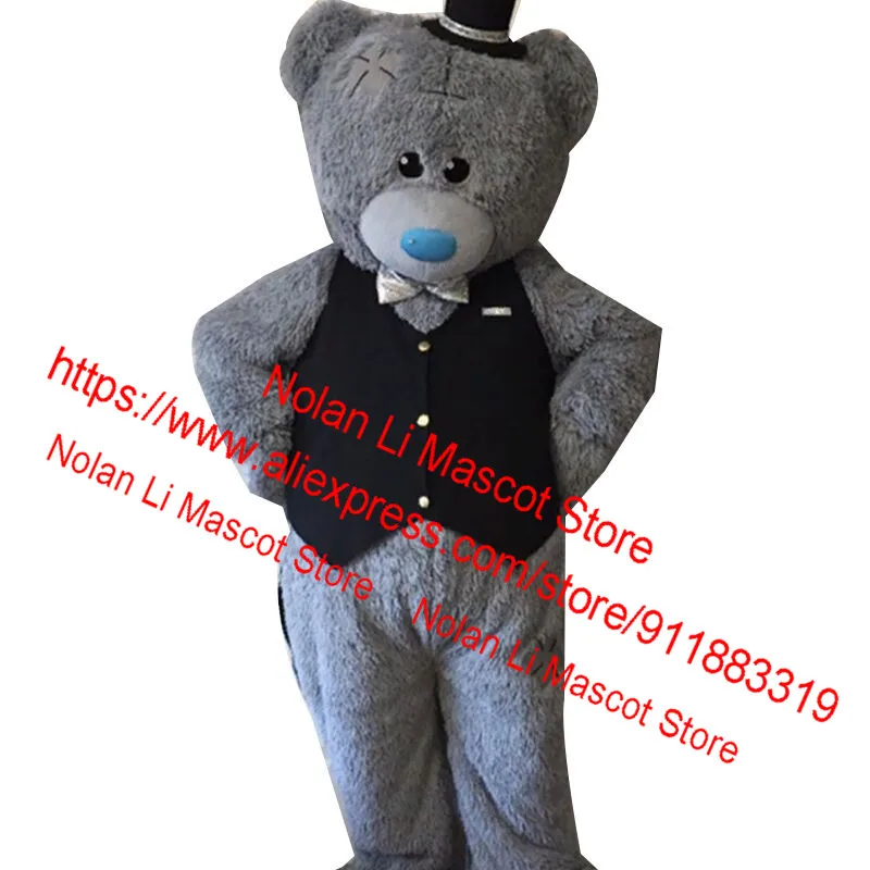 

Высококачественный костюм-талисман медведя Тедди, мультяшный костюм для косплея, Свадебный амулет, Карнавальная кукла, игрушка для вечеринки, мероприятия, дня рождения, подарок 1278