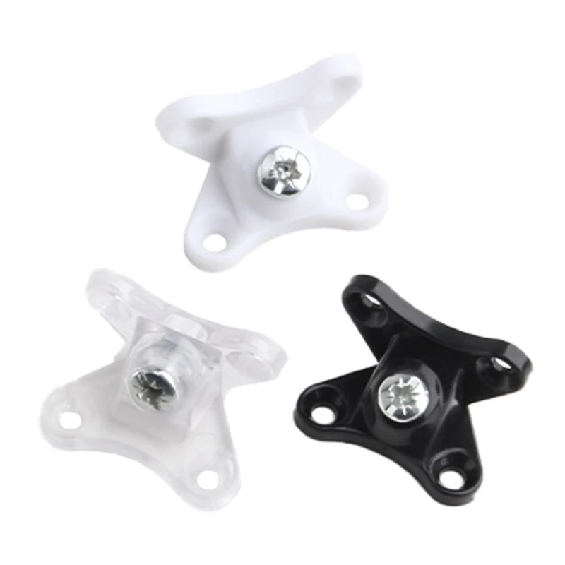 

10 Pcs Butterfly Corner Code Removable Corner Brace Plastic Right Angles Bracket