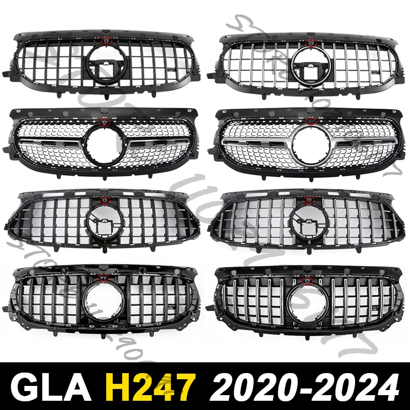 Car Shades Set (Porte Laterali Posteriori) Compatibile con Mercedes GLA ( H247) 2020- (2-Parti) Tendine Parasole su Misura
