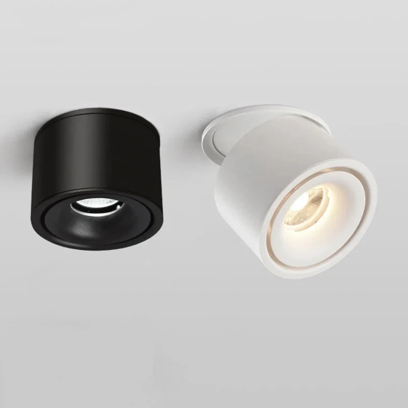 

New Dimmable LED Ceiling light down light 10W 15W No opening Ceiling lamps Spotlights AC110-220V LED Wall Lamp Warm Cold White