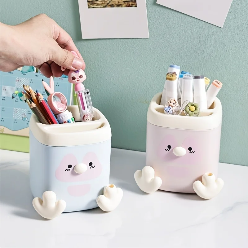 Charming Multi-Functional Desktop Organizer with Generous Storage Capacity