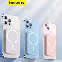 Baseus Magnetic Power Bank Wireless External Battery For Magsafe Powerbank Portable Charger For iphone 15 14 13 12 Mini Pro Max 1