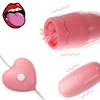 Tongue Oral Licking Vibrators Sex Toys for Women Clitoris Stimulator Dildo Egg Vibrator USB Power 12 Speeds Adult Product 1