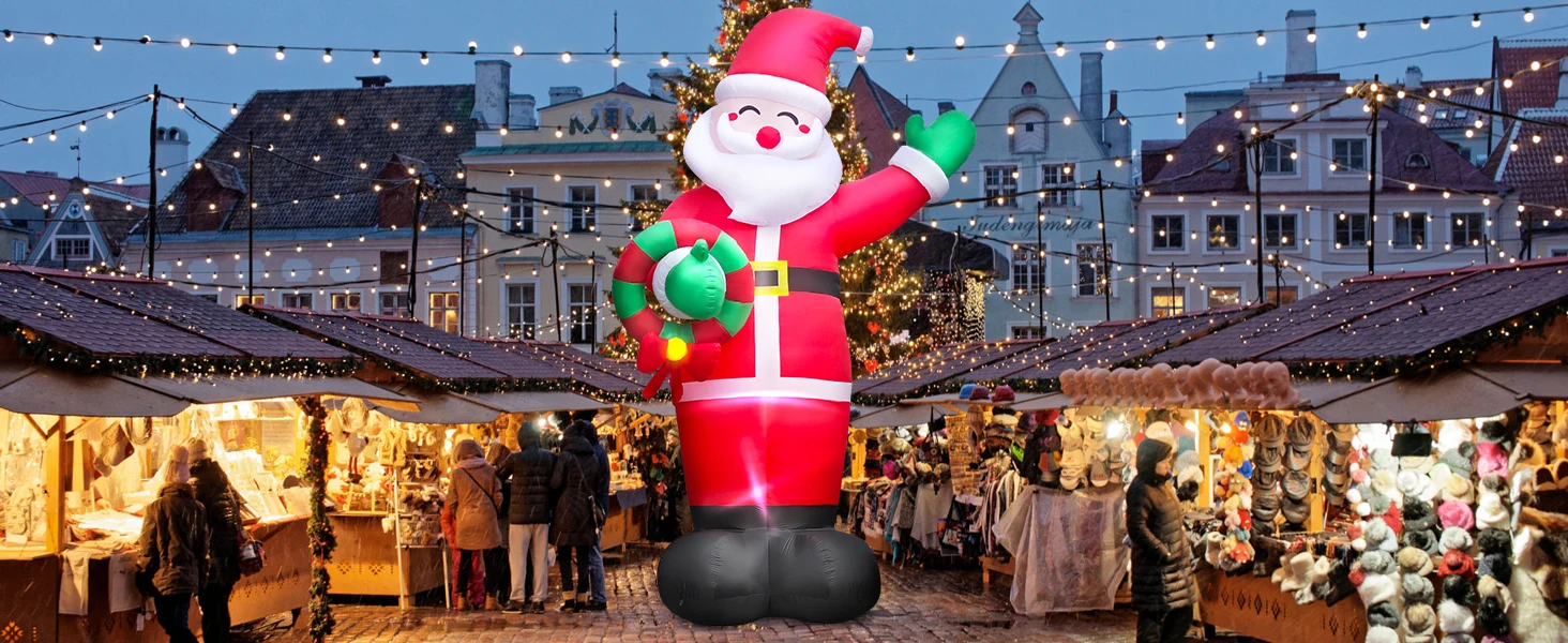 blow up santa