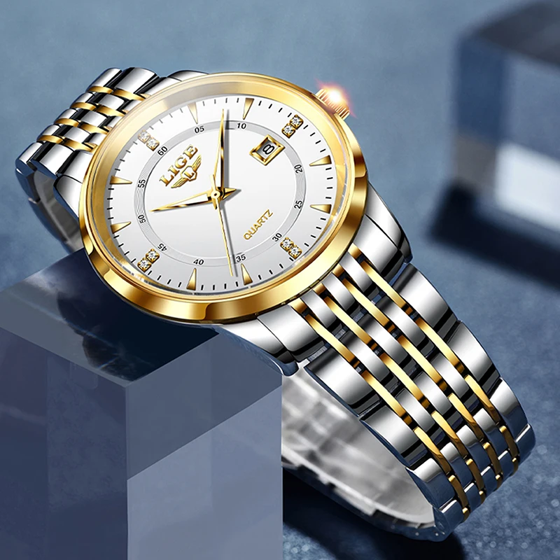 Elegant Women's Luxury Waterproof Bracelet Watch - Fashion Quartz Timepiece