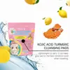 40/50pcs Turmeric Cleansing Pad Cleaning Tablet Exfoliating Pads Facial Sponges  For Exfoliating Daily Cleansing Skin Care 2