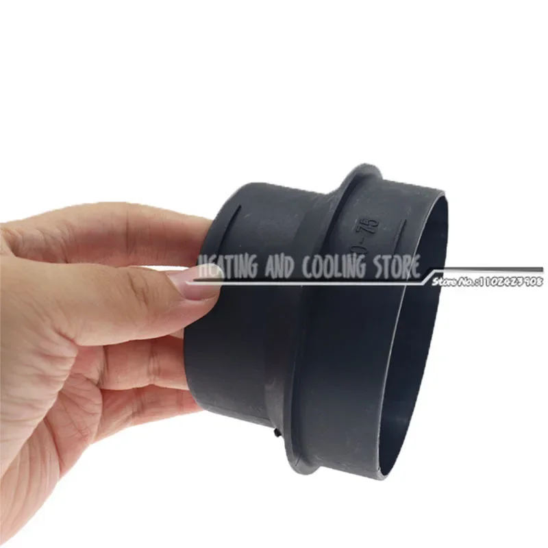 Car Air Diesel Heater Duct Pipe Reducer Adapter Converter For 75mm To 90mm 5KW/D4 Ducting Connector air diesel heater duct pipe,heater duct connector