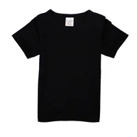 2-16 ans garçons t-shirts coton à manches courtes filles vêtements été solide T-shirt adolescents enfants t-shirts enfants haut coréen bébé tissu 6