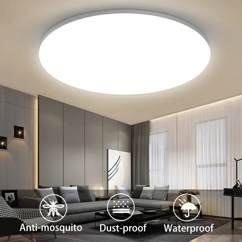 Modern LED Ceiling Lights for Living Room Bedroom Kitchen 15/20/30/50W Ceiling Lamps Lights Fixture for Ceiling Home Lighting