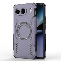 Heat Dissipation Case with Lens Protection and Wireless Charging Compatibility for OnePlus Nord 4 (Purple)