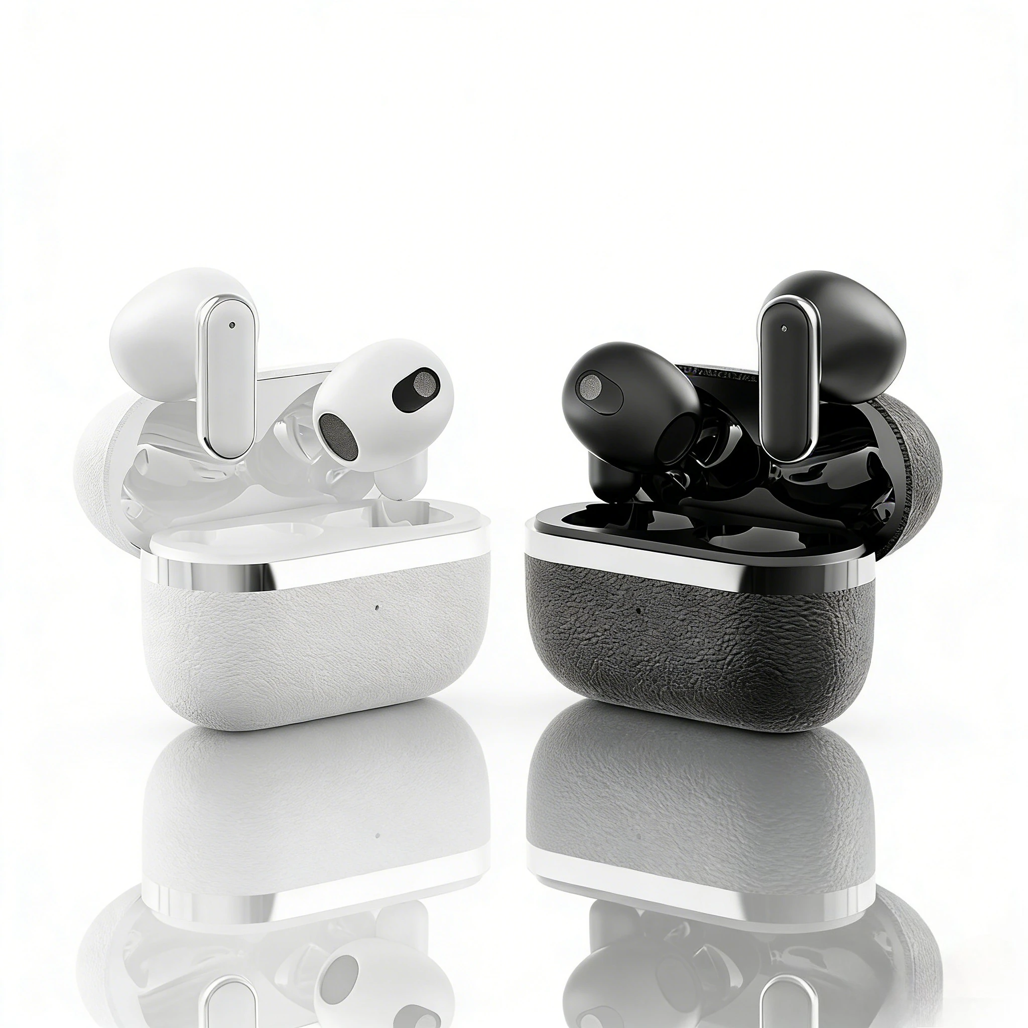 Auricolari Bluetooth wireless con cancellazione del rumore (ANC), cuffie in-ear TWS per lo sport, suono di alta qualità con microfono, musica._voghion.com