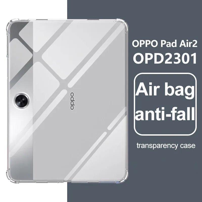 

Soft Tablet Case For OPPO Pad Neo 11.4 2024 Pad Air 2 Air 10.36 Pad 11inch Pad2 11.61 Airbag All-inclusive Protection Cover