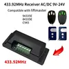 Receiver for Liftmaster 371LM 373LM 971LM 973LM Garage Door Remote Opener 315MHZ 390MHZ 3