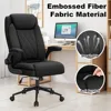 Big and Tall Fabric Office Chair -500 lb Heavy Duty Office Chair for Big Man, High Back Executive Office Desk Chair with 120° Ti 4