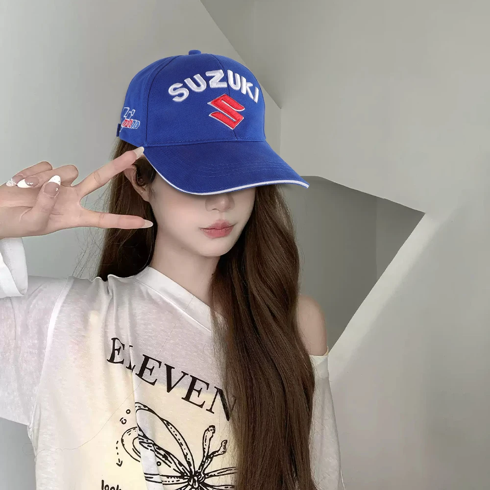 스즈키 자수 패션 야구 모자 남녀 공용 피크드 캡 조절 가능한 캐주얼 모자 알토 SX4 스위프트 리아나 비타라 짐니용