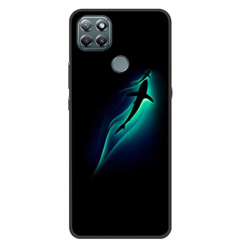 Lenovo K12 Pro Soft Silicone Wolf and Lion TPU Cartoon Phone Case - Lovely Design Protective Cover