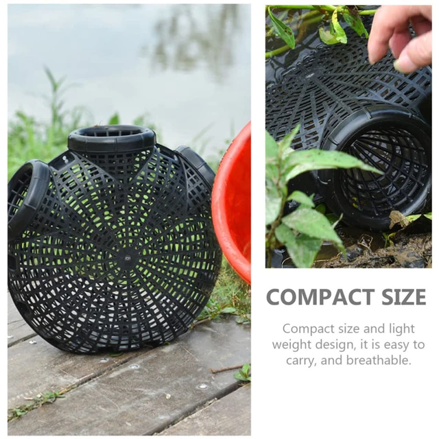 Fish Basket Fishing Durable Eel Trap Made Of PP Bait Fishing Traps Cast  Cage Mesh For Catching Small Fish Eels Crawfish Lobster - AliExpress