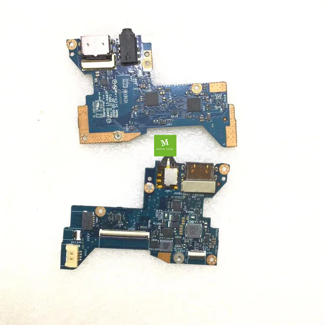 para Dell Latitude 9510 9520 2-em1 Usb Placa de Áudio 2023 Gda55 Ls-k441p