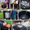 22-inch Smokey Mountain Cooker, Charcoal Smoker,Black 5
