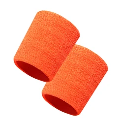 Sports Wrist Support Sweatband - Premium Fitness & Active Lifestyle Guard (Orange)