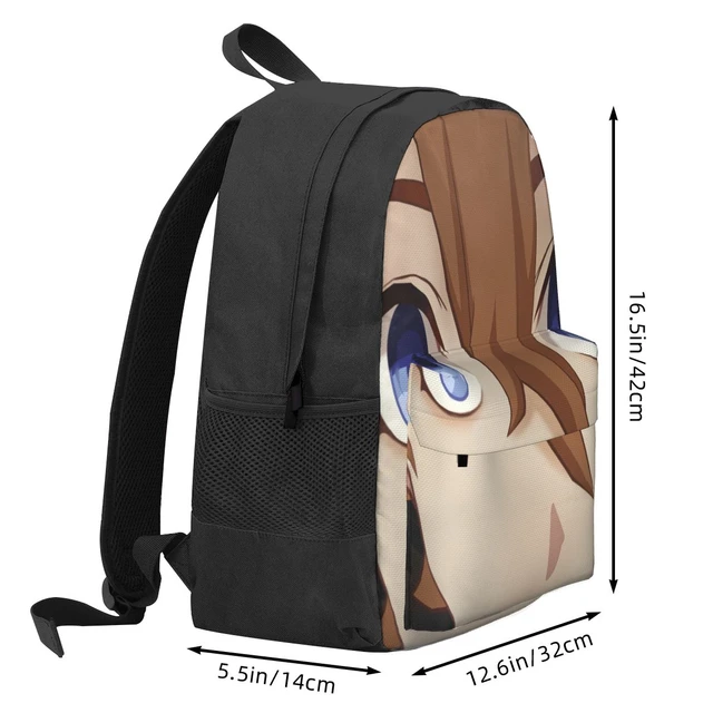 Genshin Impact Anime Backpack Bookbag for Boys Girls Travel