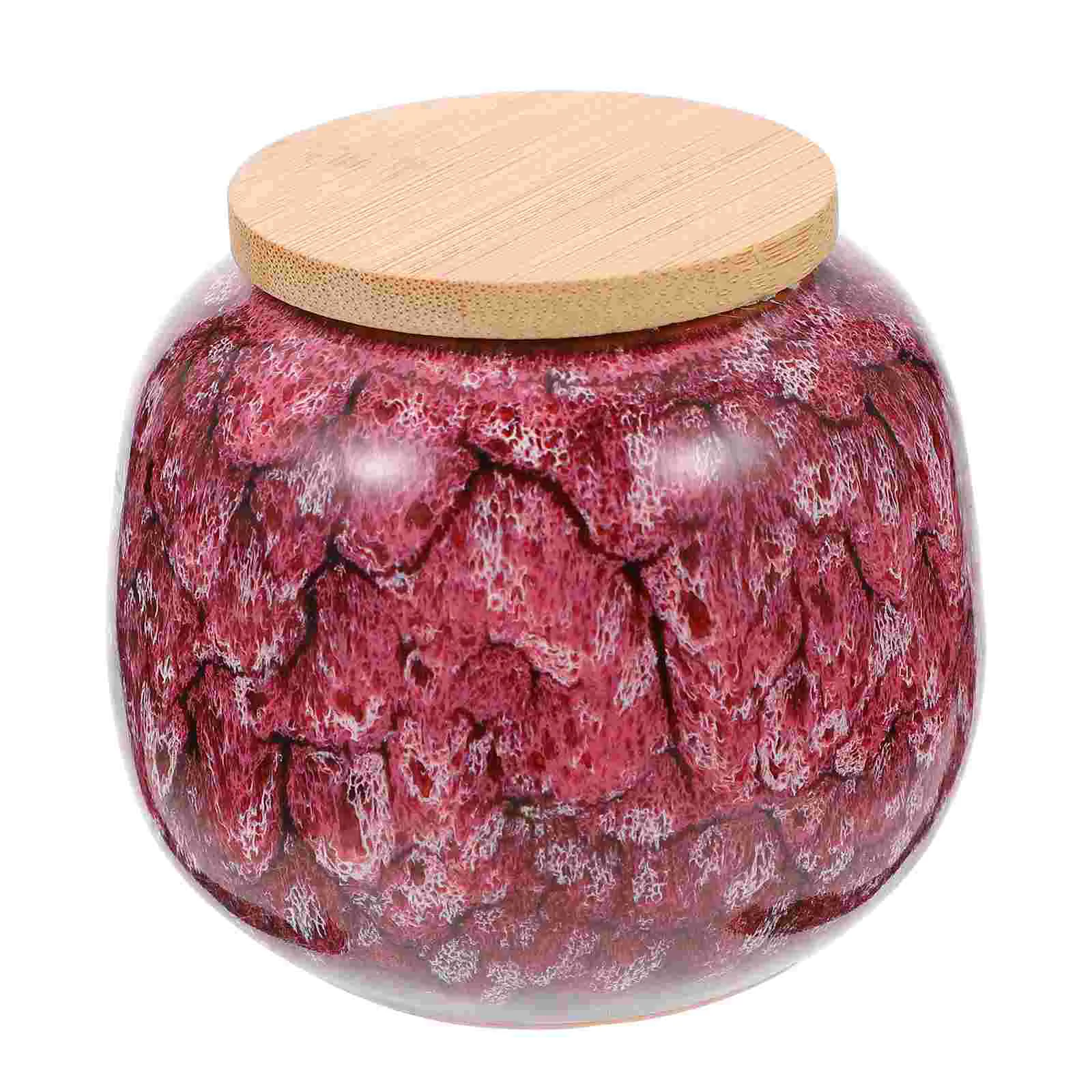 

Tea Storage Container Tea Leaves Pot Household Ceramic Tea Storage Can