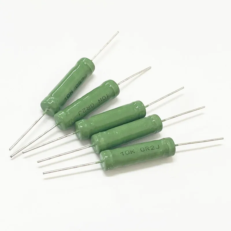 10PCS RX21 5W 6W 10W Wirewound Resistor 15R, 18R, 20R, 22R, 24R, 25R, 27R, 30R, 33R, ohm