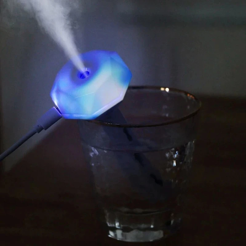 Ultrasound USB Mini Home Air Diffuser Car Purifier Aroma Anion Mist Maker